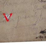 83 Pułk Strzelców Poleskich Kobryń, List żołnierza Pułku, Pieczątka