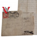 83 Pułk Strzelców Poleskich Kobryń, List żołnierza Pułku, Pieczątka