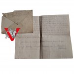 83 Pułk Strzelców Poleskich Kobryń, List żołnierza Pułku, Pieczątka
