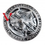 Medal Zasługi OPL z nadaniem na Pułkownika, podpis dwóch Generałów