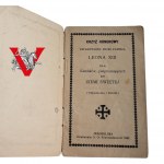 II Korpus , Krzyż Jerozolimski Nadania na Kaprala 1943, Rzadkie w formie Legitymacji
