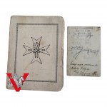 Legitymacja Odznaki Artylerii Konnej , 13 Dak , Wraz Ze Zdjęciem, 1934 rok
