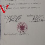 21. Pułk Lotnictwa Rozpoznania Taktycznego , Piękny Dyplom dla Pułkownika, Podpis Dowódcy Pułku