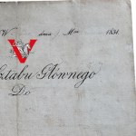 [!!!VALOR RARYTAS / OGROMNY UNIKAT!!!] Powstanie Listopadowe - nadanie Virtuti Militari 9 czerwca 1831, podpis generał Łubieński, bohater spod Somosierry