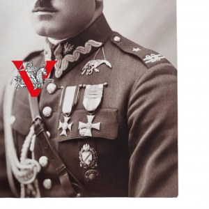 Major ( General) Stanislaw Pelc 29th Kaniowsk Rifle Regiment Badge GAPA Navigator Virtuti Militari Cross of Valour DEDICATION AUTOGRAPH Director of Science Officer School.