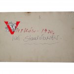 Bitków, Kopalnia Ropy Naftowej, Koło Amatorskie TUR 1930, w tle Szyby Naftowe