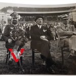Oficer 2 Pułku Strzelców Podhalańskich z Dostojnymi Gośćmi, min Tadeusz Sulmirski, Zjazd Górski w Sanoku 1936