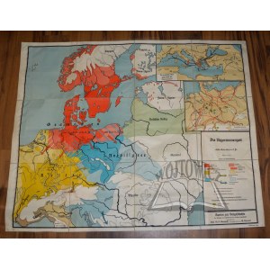 MAPA Europy w okres prehistorycznym). Die Urgermanenzeit etwa 1800 - 800 v.d.Chr.