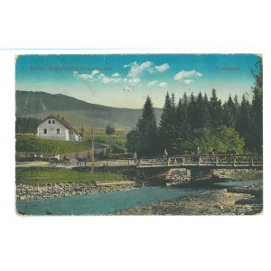 (BESKIDY). Schles. Beskiden. Gendarmeriestation. Lomnatal.
