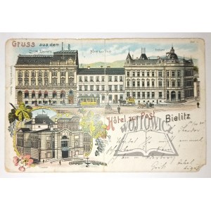 (BIELSKO-Biała). Gruss aus dem Bielitz.