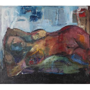 Jan Derek, Liegende Nackte, 2017