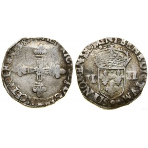 Polska, 1/4 ecu, 1582 / 9, Rennes