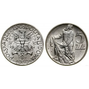 Polska, 5 złotych, 1960, Warszawa