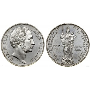 Niemcy, 2 guldeny, 1855, Monachium
