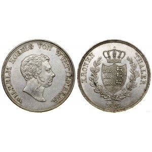 Niemcy, talar (Kronentaler), 1825, Stuttgart