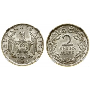 Niemcy, 2 marki, 1925 D, Monachium