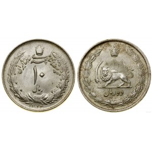 Persja (Iran), 10 rialów, AH 1323 (AD 1944)