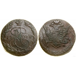 Rosja, 5 kopiejek, 1778 EM, Jekaterinburg