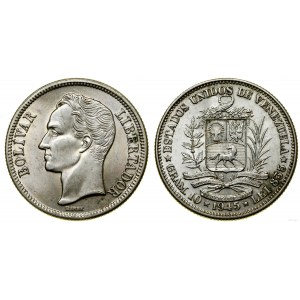 Wenezuela, 2 boliwary, 1945, Filadelfia
