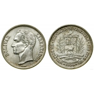 Wenezuela, 1 boliwar, 1954, Filadelfia