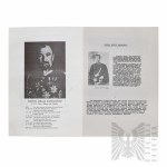 PSZnZ - Broszura “Wspomnienie o Generale Tadeuszu Rozwadowskim” Londyn 1983