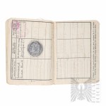 Libretto di consigli medici della seconda guerra mondiale Occupazione di Varsavia