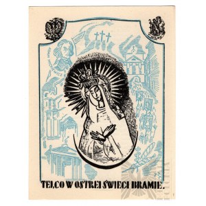PSZnZ Poland Card with Our Lady of the Dawn Gate World Army Association