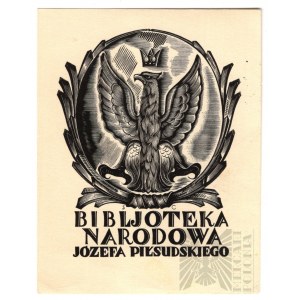 Stanisław Ostoja-Chrostowski (1900-1947), Seconda Repubblica Ex Libris Biblioteca Nazionale Józef Piłsudski