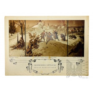 II RP Difesa di Leopoli novembre 1918 S. Rotocalco di Batowski del 1935 dalla Guida Cattolica