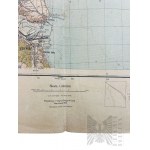 II RP Mapa Wojskowa Fragmentu Wybrzeża Polski i Półwyspu Helskiego Wojskowy Instytut Geograficzny