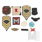 Militaria Świat - Zestaw 12 Naszywek