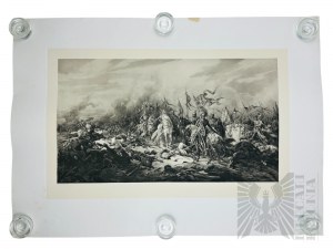Juliusz Kossak, Bitwa pod Płowcami - Heliograwiura 1914r