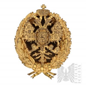 Carska Rosja - Duża Złocona Odznaka Politechnika (?) - Bracia Wunder, Sankt Petersburg