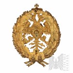 Carska Rosja - Duża Złocona Odznaka Politechnika (?) - Bracia Wunder, Sankt Petersburg