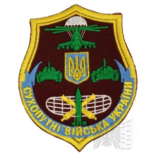 Ukrajinská nášivka - Farba pozemných síl Ukrajiny (Сухопутні війська України)