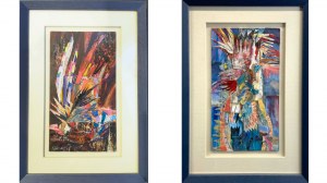 Góraj Iwona (1963), Ptak - Noc, Ptak - Dzień (dyptyk)