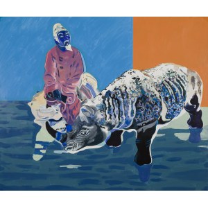 Fung Richard (1956), Confucius and the rhinoceros, 2021