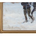 Jerzy KOSSAK (1886-1955), Na patrolu (1927)