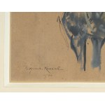Wojciech KOSSAK (1856-1942), Studium konia (1936)