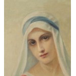 Józef UNIERZYSKI (1863-1948), Maria w welonie