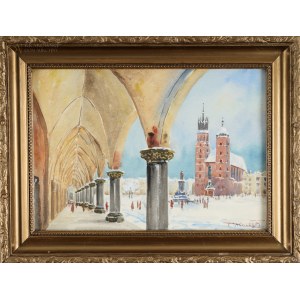 Tadeusz KALETA (XX w.), Kraków - podcienia Sukiennic