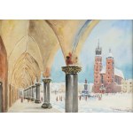 Tadeusz KALETA (XX w.), Kraków - podcienia Sukiennic
