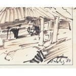 Wiktor ZIN (1925-2007), Szałas górski (1980)