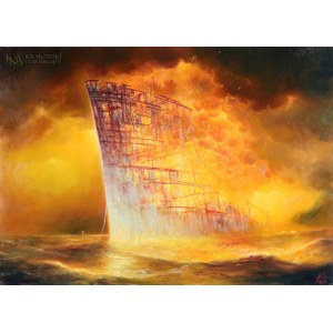Mariusz LEWANDOWSKI (1960-2022), Oceano di fuoco (2017)
