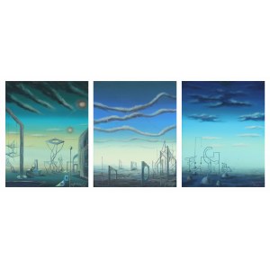 Jerzy WRÓBLEWSKI (1933-2000), Unreal Constructions. - set of three works