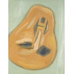 Halina DĄBROWSKA (1926-1996), Meksykanin | Maska (kompozycja dwustronna) (1964)