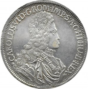 Austria, Tyrol, Charles VI Habsburg, 1714 thaler, Hall, Beautiful!