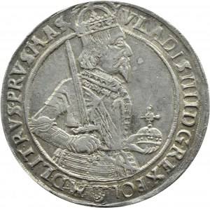 Władysław IV Waza, talar 1634, Bydgoszcz, PIĘKNY!
