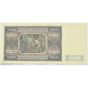RP, 500 gold 1948, CC series, UNC