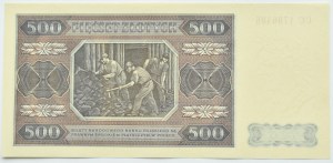 RP, 500 gold 1948, CC series, UNC